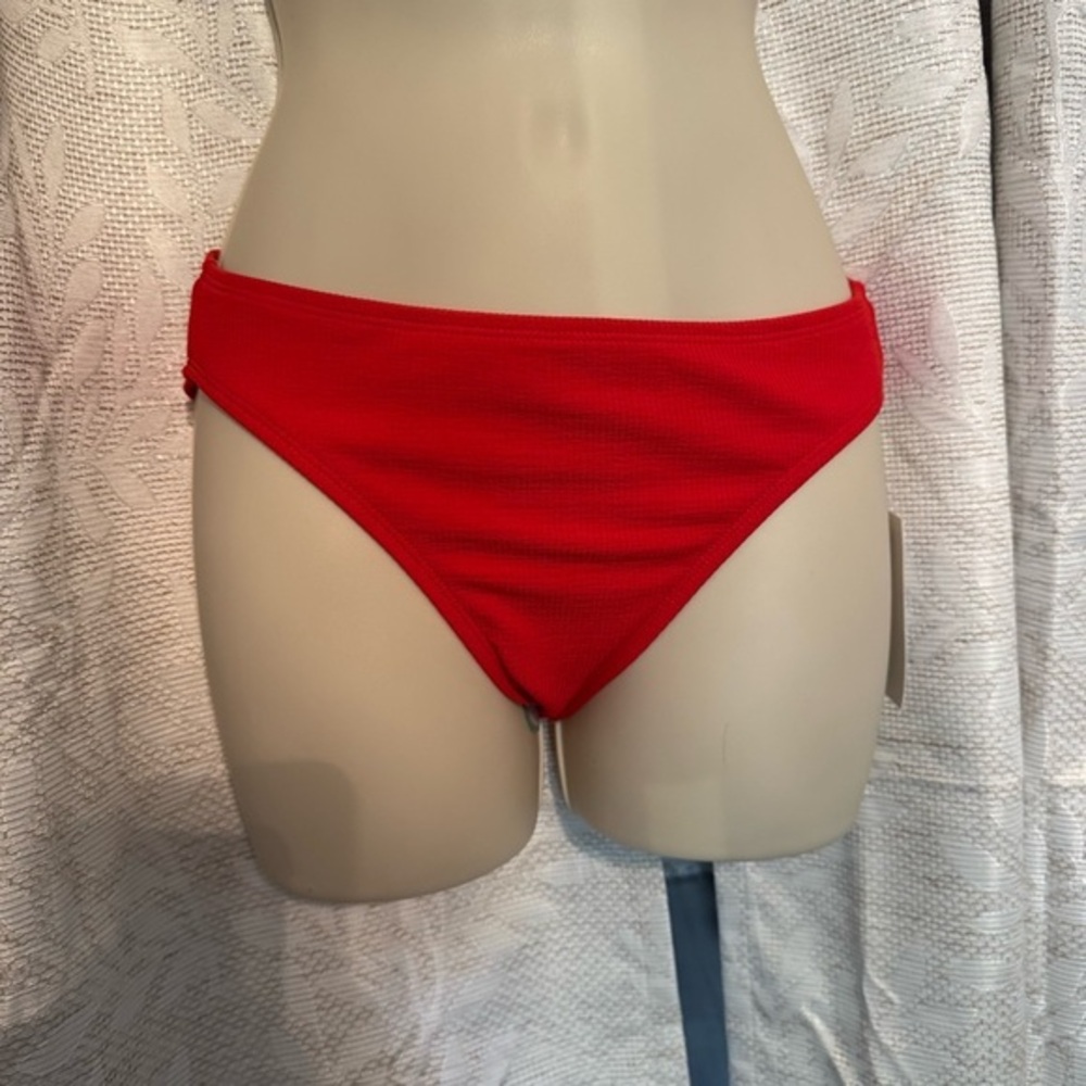 True Craft Vibrant Red Bikini Bottom S